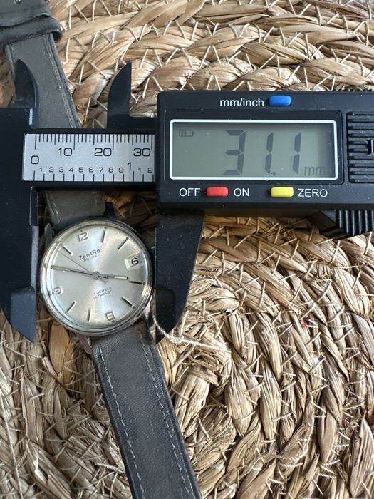 Zegarek ZentRa Swiss nakręcany sprawny pasek Hirsch