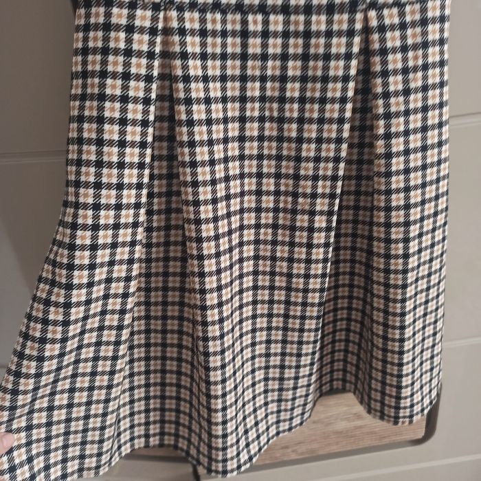 Sukienka w kratkę