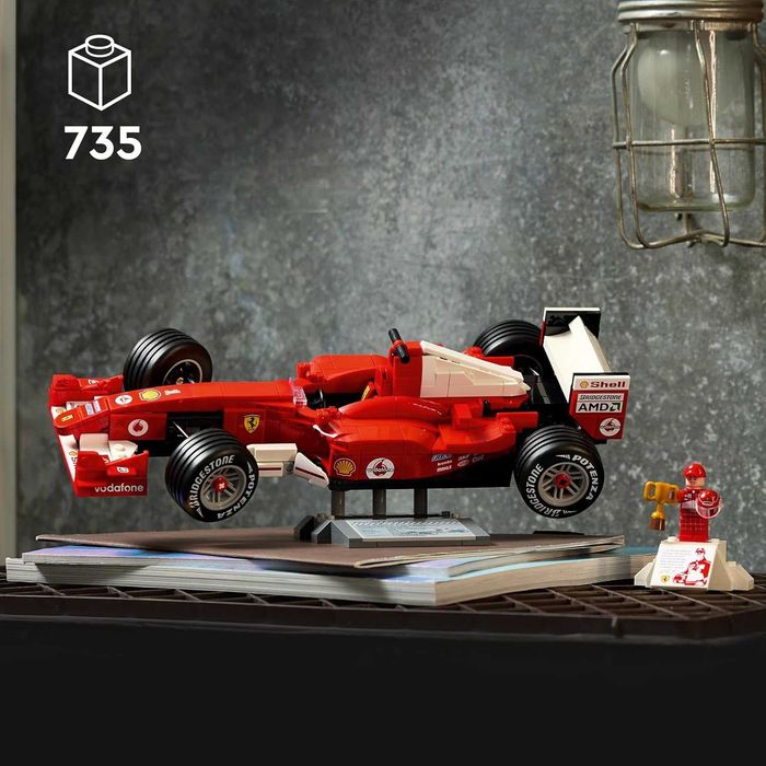 LEGO Icons Ferrari F2004 e Michael Schumacher - 11375