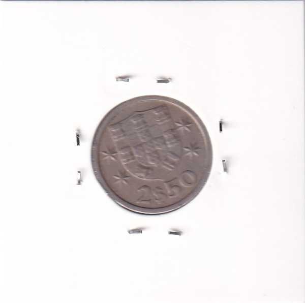 2.50 Escudos 1966 ESCASSA Portugal, MBC