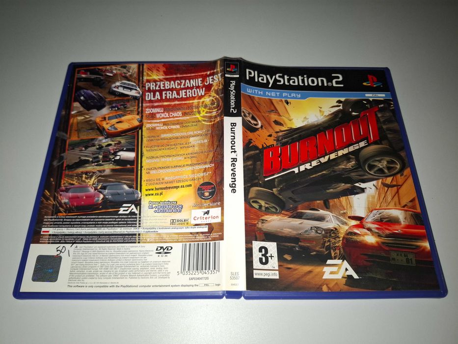 Burnout Revenge [Polska Dystrybucja] Sony PS2