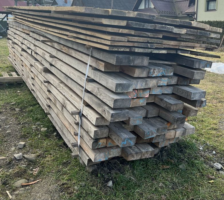 Deski suche Świerkowe