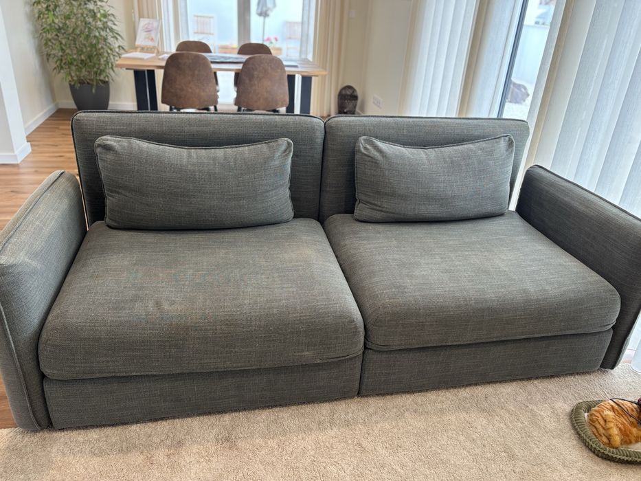 Sofa de sala cor cinza