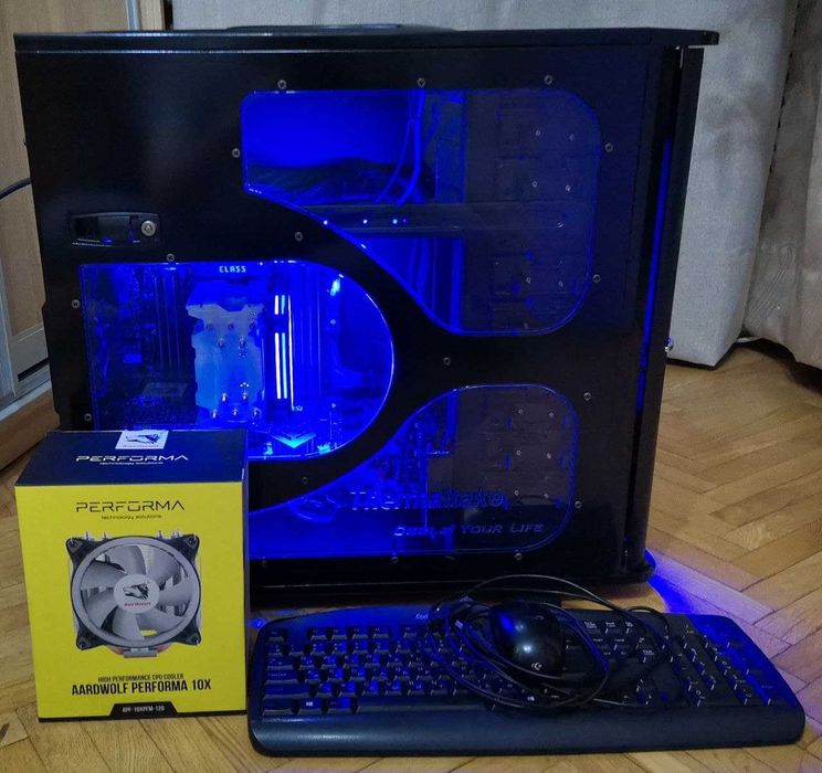 Рабочая станция - игровой ПК / i7 / RAM 40 GB / SSD WD 240GB