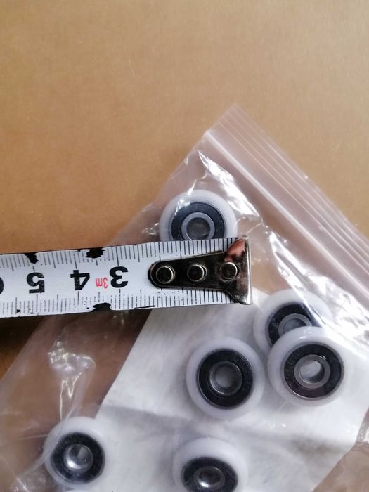 Змінні коліщатка для роликів душових кабін, гідромасажних боксів