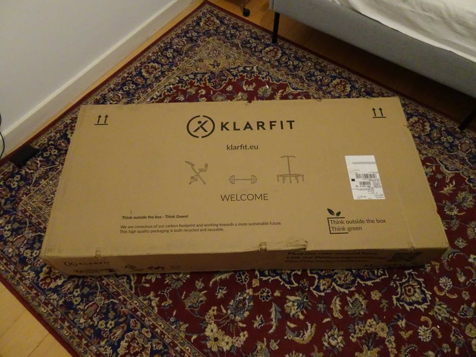 Klarfit Inversion Table - mesa de inversão Klarfit