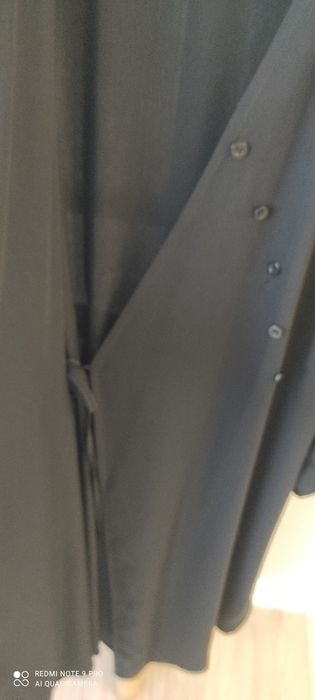 Vestido trespasse preto