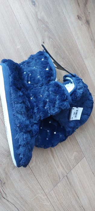 Kapcie damskie wysokie ocieplane In Extenso 39