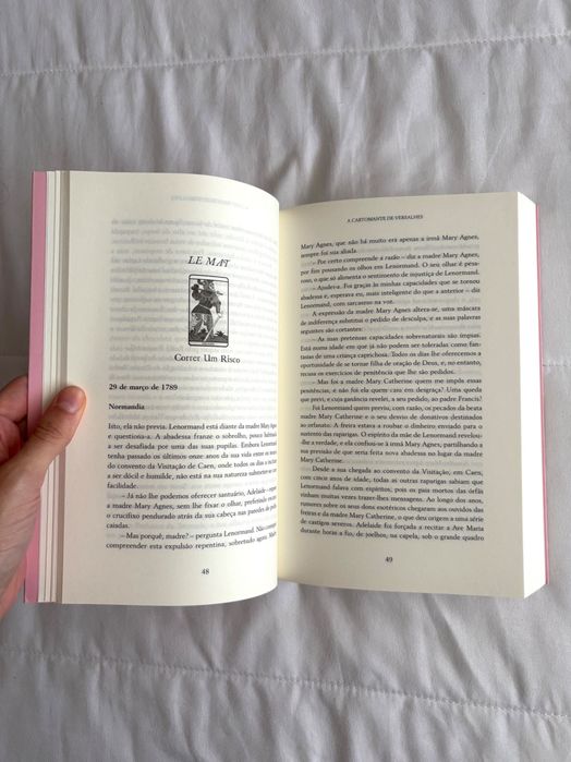 "A Cartomante de Versalhes", livro de Anya Bergman