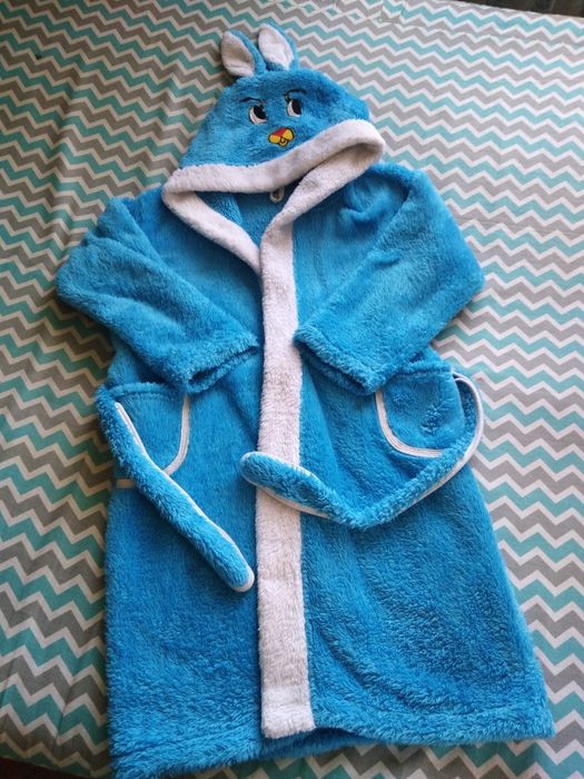 Халат теплий махровий  для хлопчика халатик