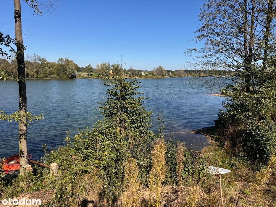 Działka nad jeziorem z własną linią brzegową - Malerzowice Wielkie