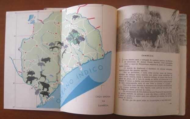 CAÇA EM MOÇAMBIQUE - Porto 1952 Muito Raro