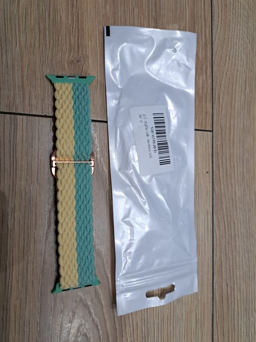 Pasek Apple do Apple Watch 38/40/41 mm beżowo-turkusowy