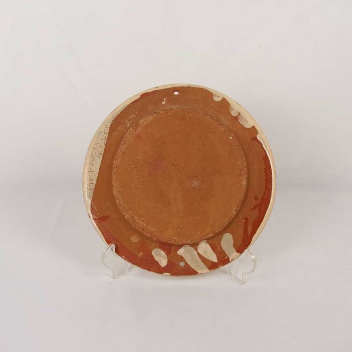 Hand-painted rustic decorative plate446592591646566401