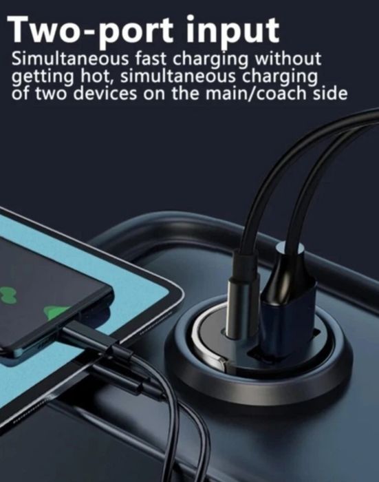 Автомобільний зарядний пристрій 18W Olaf Mini Швидка зарядка