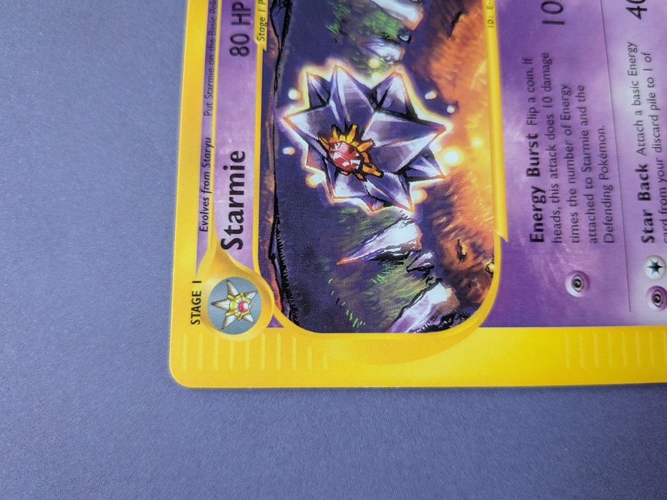 Karta Pokémon Starmie 30/144 | Skyridge 2003 Vintage | Stan NM/EX