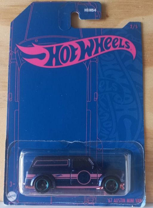 67 austin mini van hot wheels