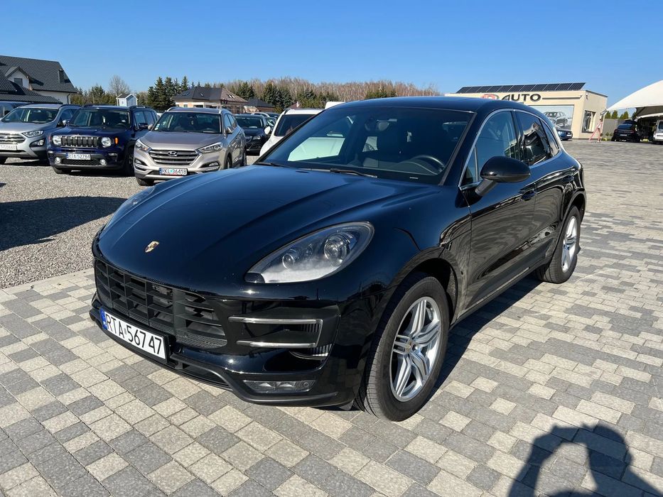 Porsche Macan S 3.0 V6 340KM BI-TURBO PDK LED Xenon NAVI Panorama Tylko 59 tys km