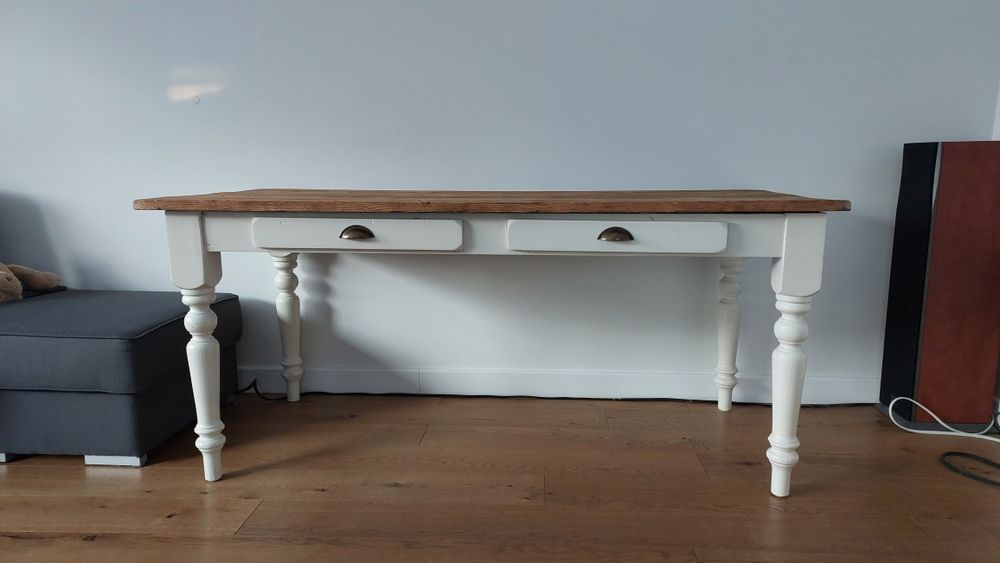 Stół vintage/rustykalny blat szczotkowany