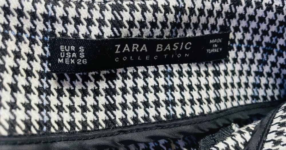 Saia Zara tamanho S