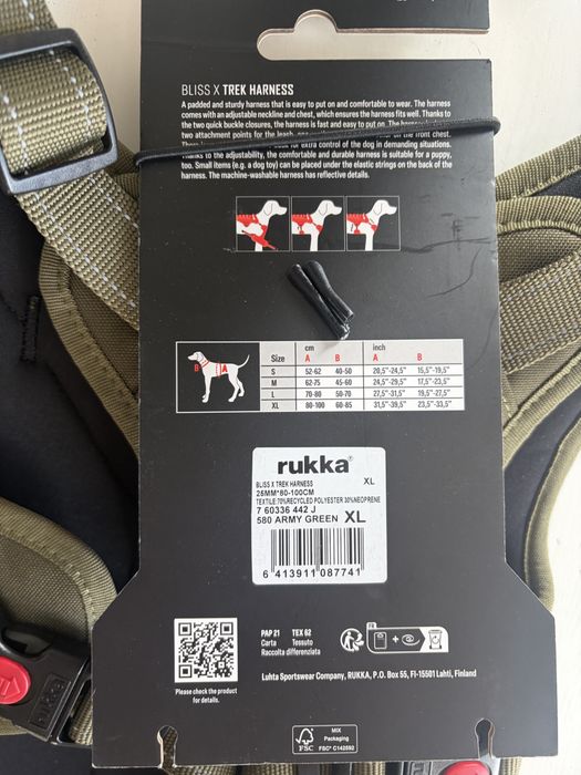 Szelki dla psa Rukka