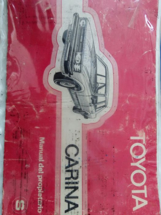 Manual do Proprietário Toyota Carina ST