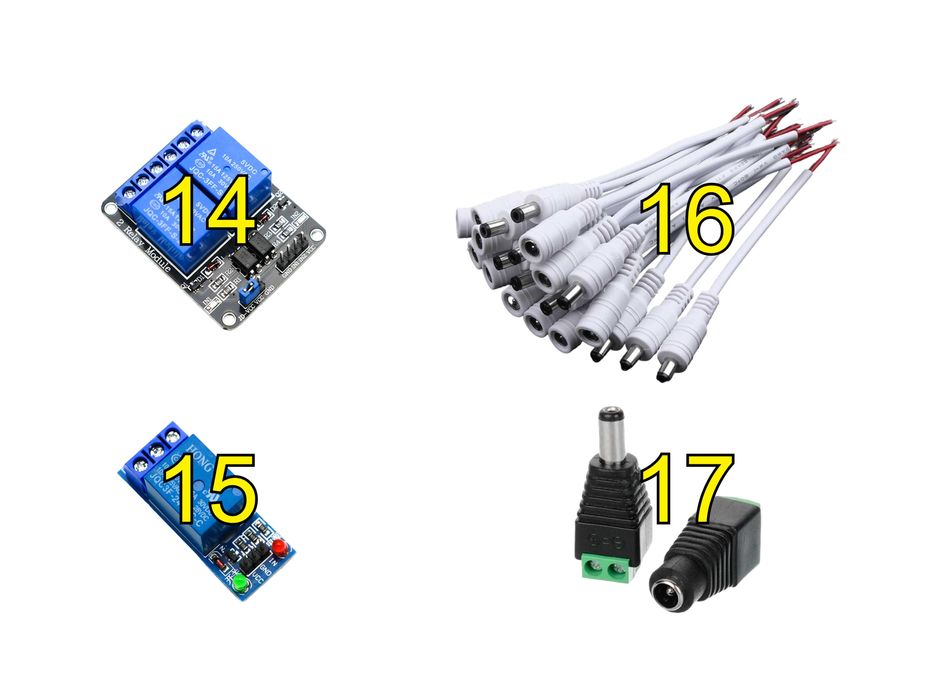 ШИМ регулятори напруги, швидкості 5V 12V 24V 220V диммери модулі реле