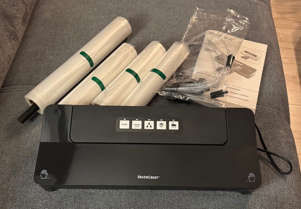 Zgrzewarka Silvercrest wraz z zestawem folii