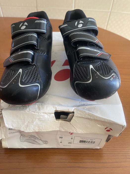 Sapatos de Ciclismo de Estrada Bontrager Race Road Nº 39 + Calas