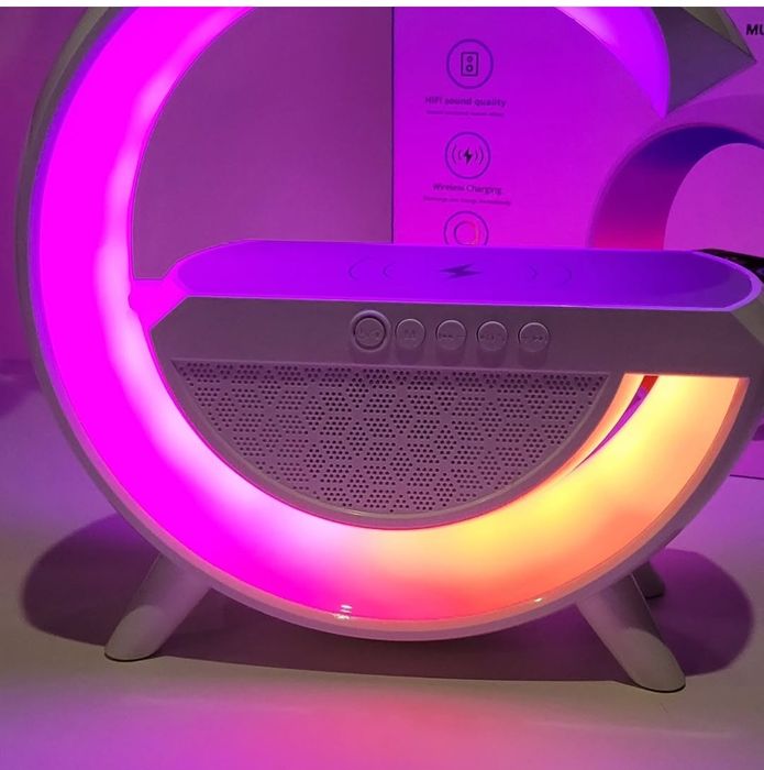 Лампа з колонкою