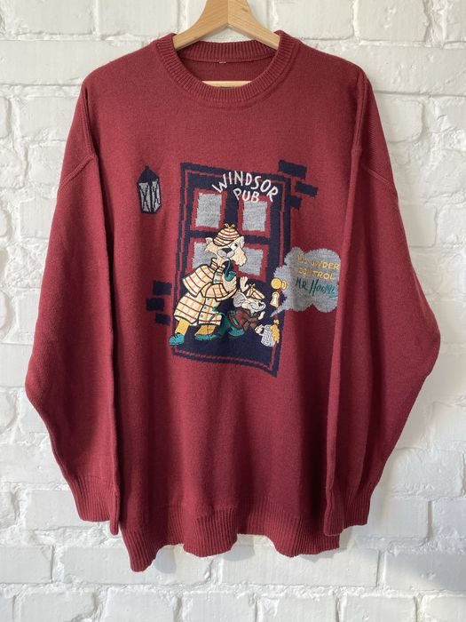 90s vintage sweter 50% wełna