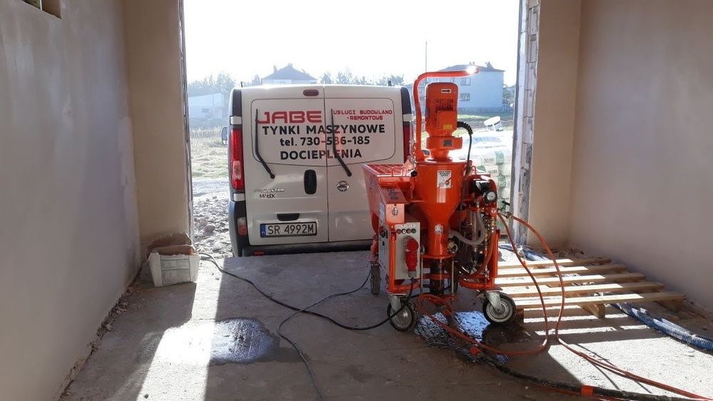 Tynkowanie maszynowe