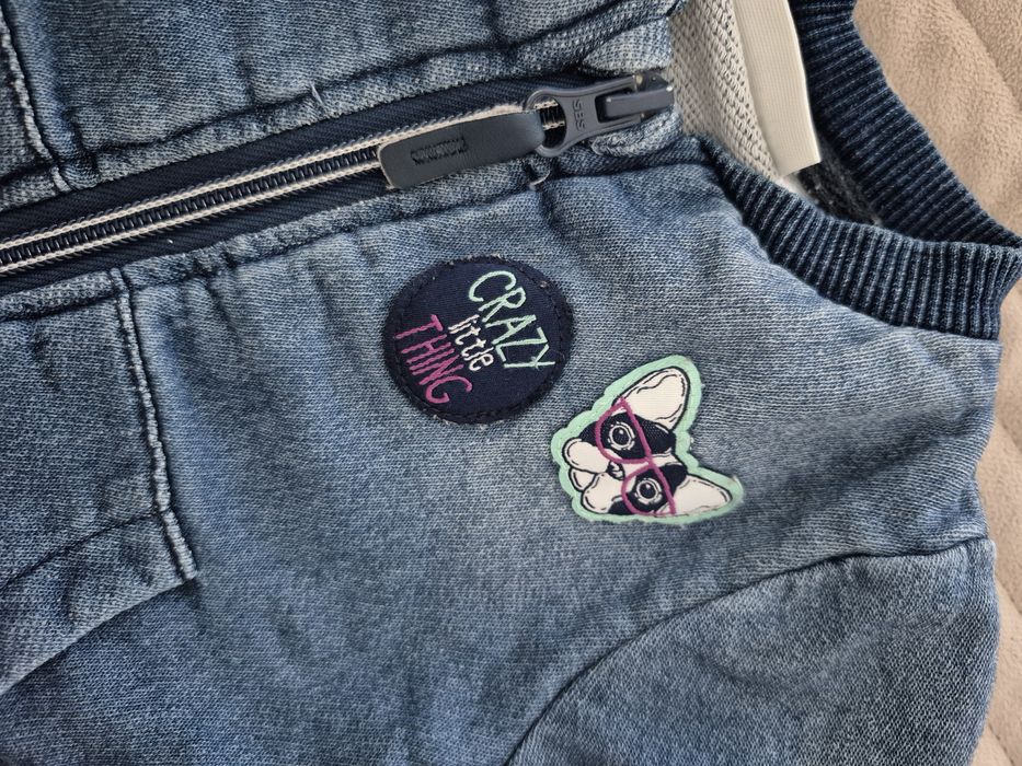 Katana, kurtka, bluza niemowlęca rozmiar 62