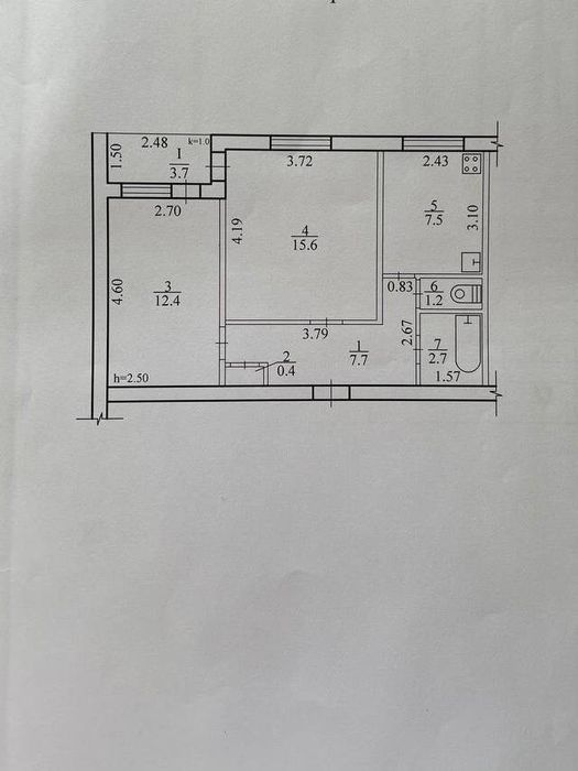 В продаже 2ком квартира, ж/м Приднепровск. Агнии Барто