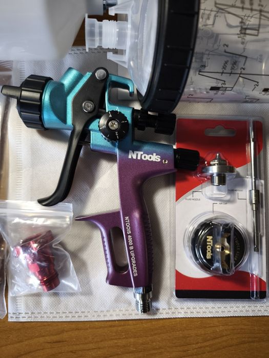 Pistolet lakierniczy Ntools HVLP Sata Jet Iwata Devilbiss