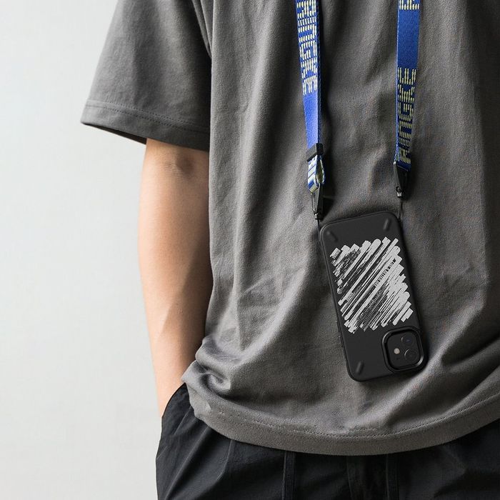 Etui Ringke Onyx Design Do Iphone 12 Mini Czarny (Paint)