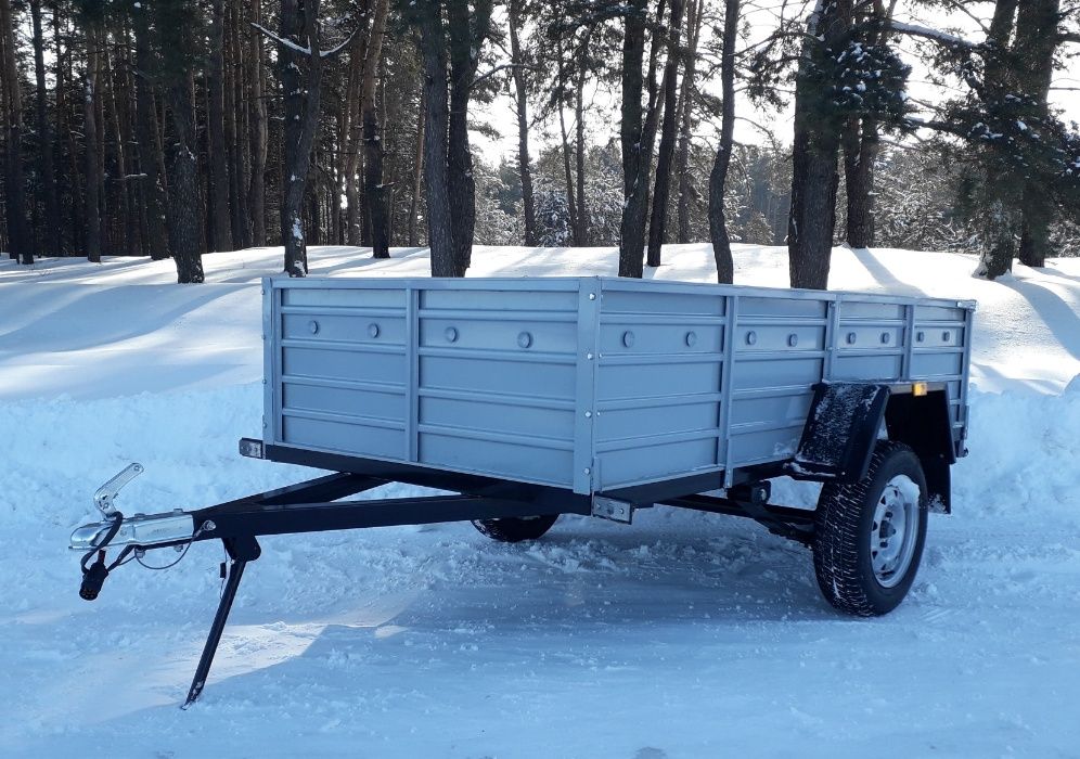 Причіп Одновісний для Легкового Авто Кремінь+ Коріда. Лідер причепів