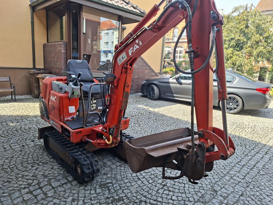 Minikoparka Fai 215 oryginal kubota Yanmar