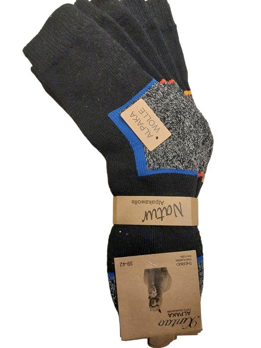 Skarpety męskie wełniane z alpaki