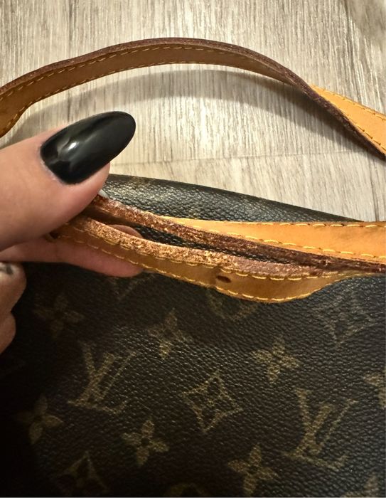 Сумка кросбаді кросбоді барсетка клатч канва і шкіра louis vuitton