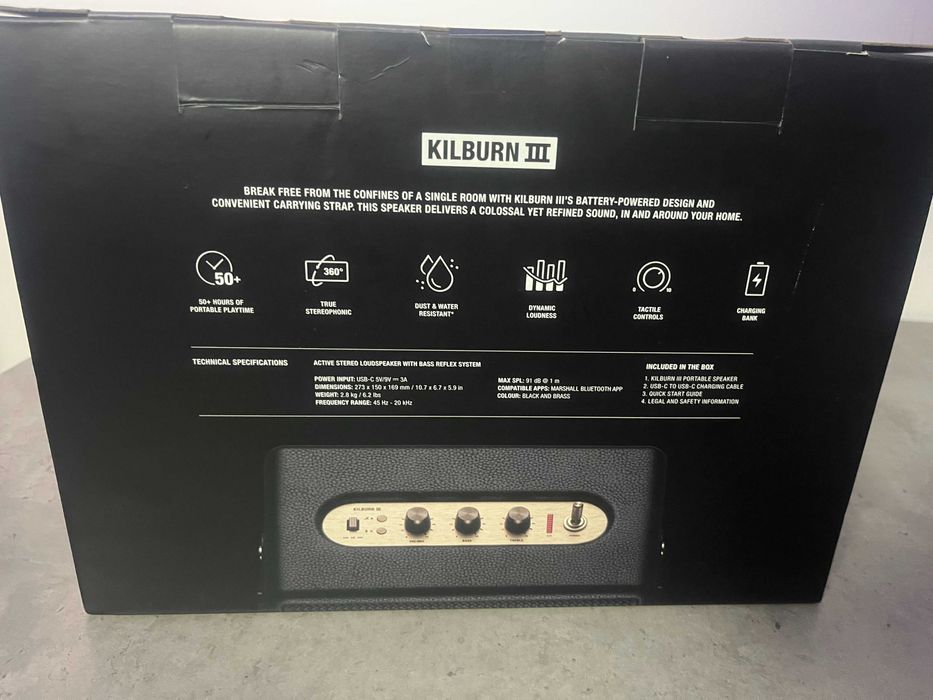 Marshall Middleton Black and Brass