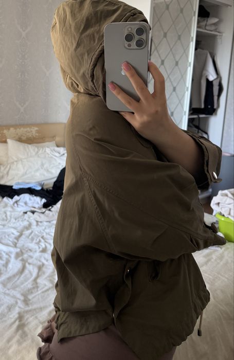 Вітровка Zara хакі