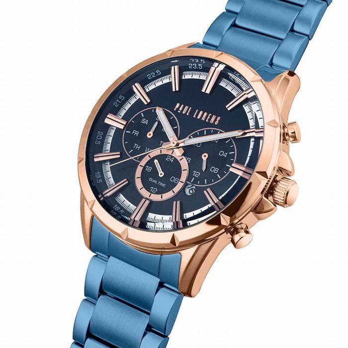 zegarek męski paul lorens pl13605b-6f3