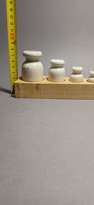 Odważniki ceramiczne prl