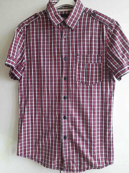 Koszula w kratę Bershka