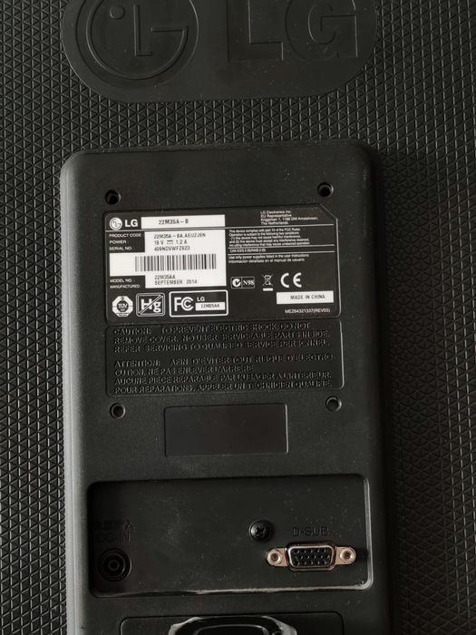 Monitor para PC LG 22M35A