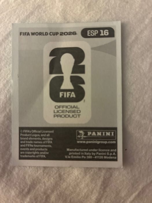 Cromo FIFA 2026 Dani Olmo