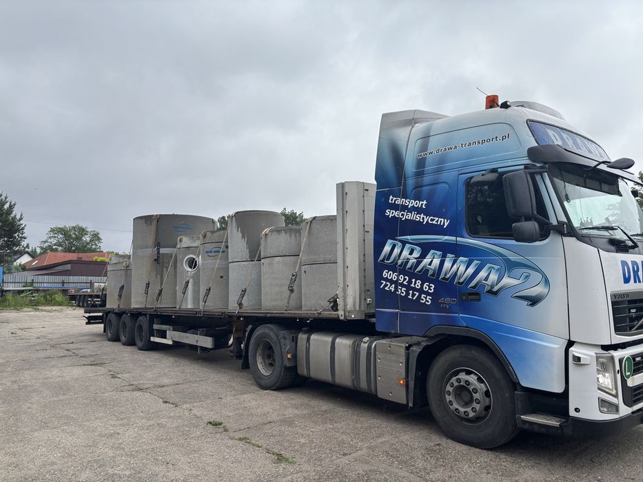 Transport platformami, lawetami, burty, solówki CAŁY KRAJ