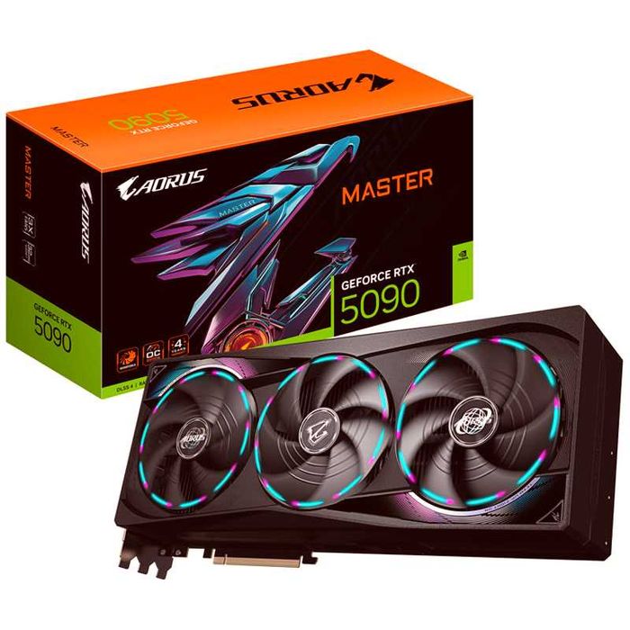 ISG Gigabyte AORUS GeForce RTX 5090 Master 32GB GDDR7 DLSS4