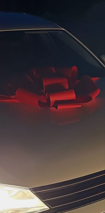 Велкий бант на машину + стрічка